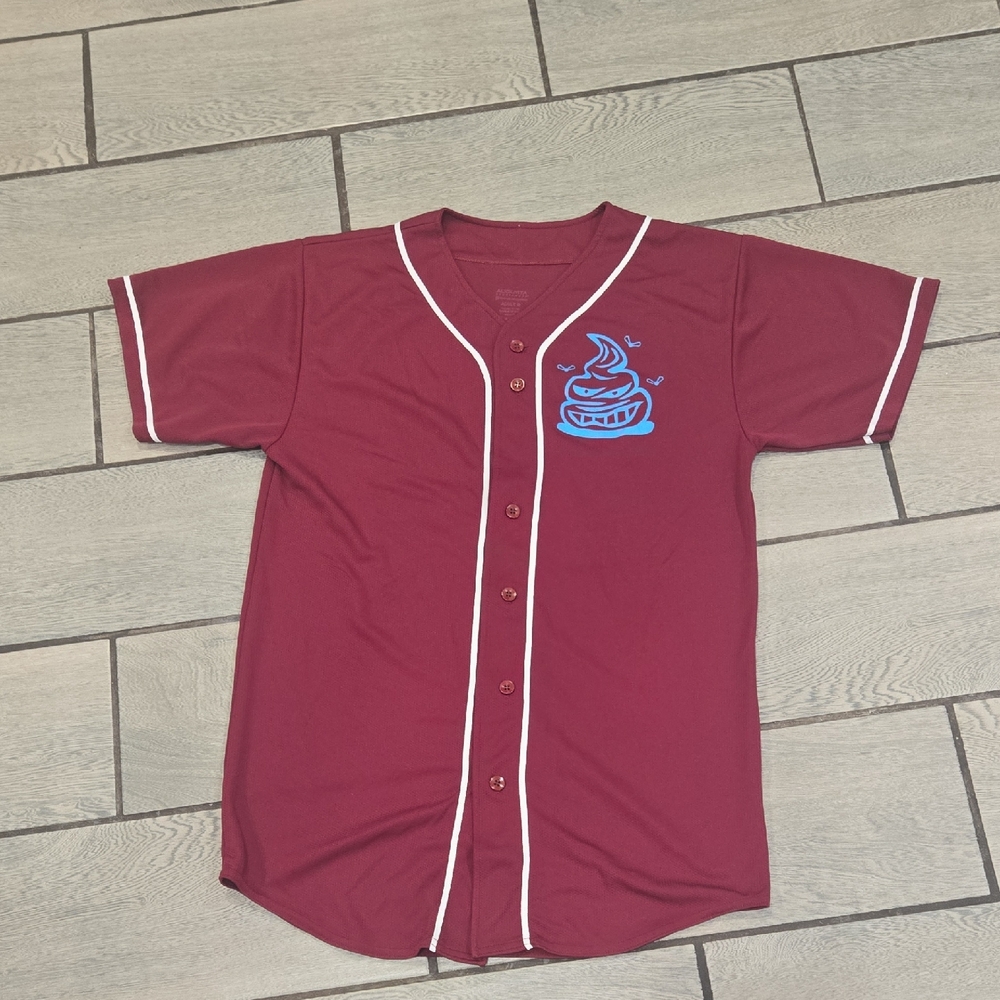 Augusta‎ Sportswear "Hot Karl's 02" Maroon Baseball Jersey Size M